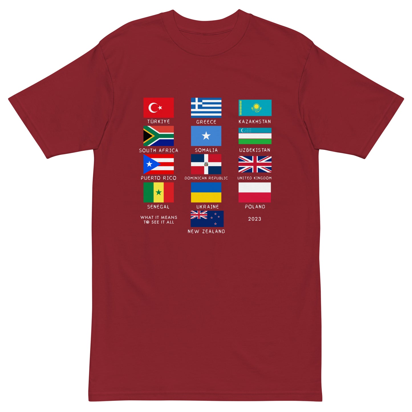 THE COUNTRIES TEE